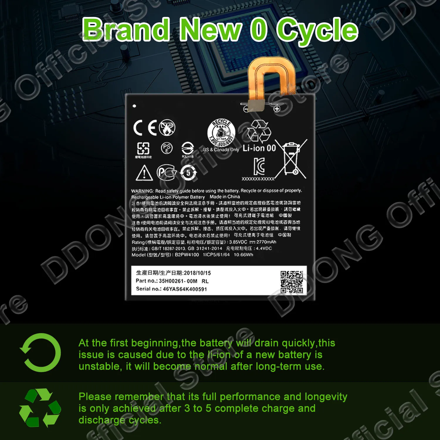 Replacement Battery B2PW4100 For Google Pixel 35H00261-00M G-2PW410 Battery With Tool Kit
Replacement Battery B2PW4100 For Google Pixel 35H00261-00M G-2PW410 Battery With Tool Kit