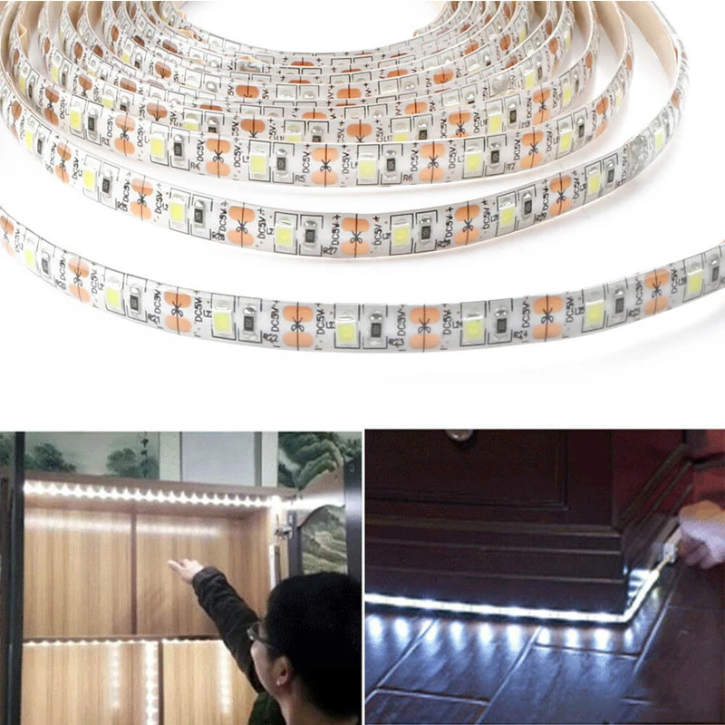 USB DC 5V SMD 2835 soft LED strip mirror lamp kitchen study cabinet work table sewing machine laptop computer boot fill light
USB DC 5V SMD 2835 soft LED strip mirror lamp kitchen study cabinet work table sewing machine laptop computer boot fill light