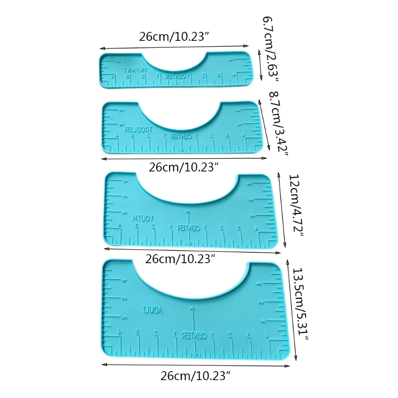 4 Pcs Clothing Cutting Ruler Epoxy Resin Mold Sewing Measuring Inch Rulers Silicone Mould DIY Crafts Casting Tool
4 Pcs Clothing Cutting Ruler Epoxy Resin Mold Sewing Measuring Inch Rulers Silicone Mould DIY Crafts Casting Tool