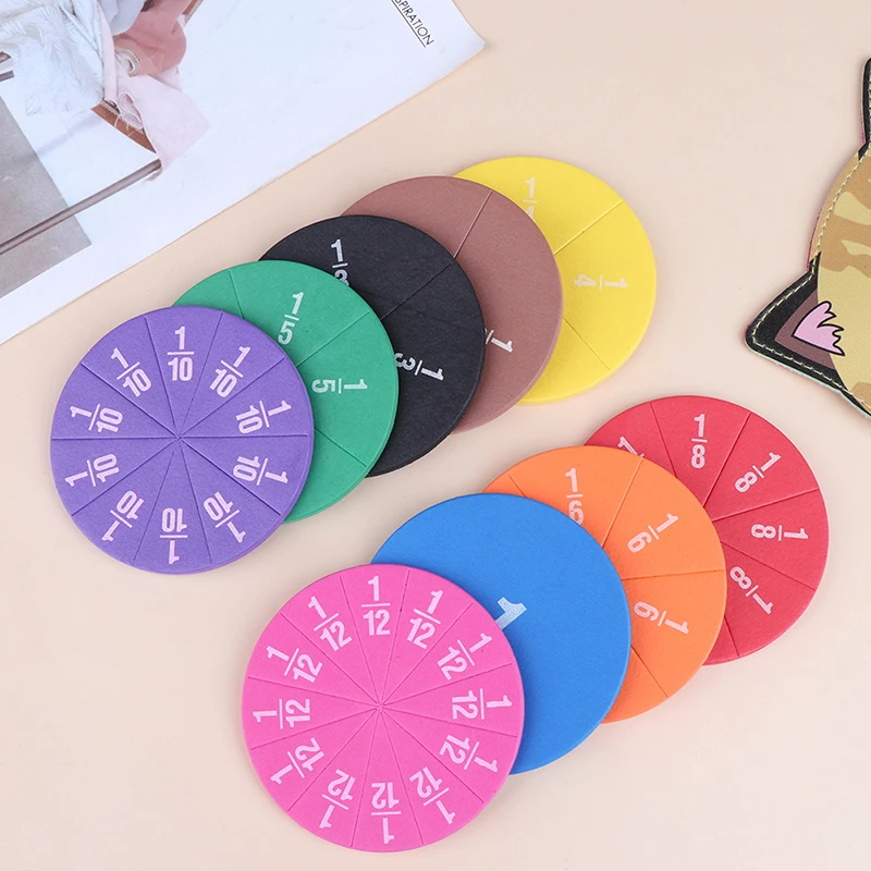 Magnetic Circular Fractions Counting Wooden Toys Children'S Early Education Math Operation Learning Educational Toy Gift
Magnetic Circular Fractions Counting Wooden Toys Children'S Early Education Math Operation Learning Educational Toy Gift