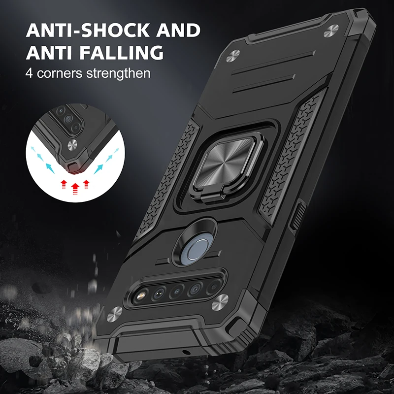ZSHOW Armor Case for LG K51S K40S Q61 K61 K31 Stylo 6 5 K50S K40 with Kickstand Military Grade Drop Protective
ZSHOW Armor Case for LG K51S K40S Q61 K61 K31 Stylo 6 5 K50S K40 with Kickstand Military Grade Drop Protective