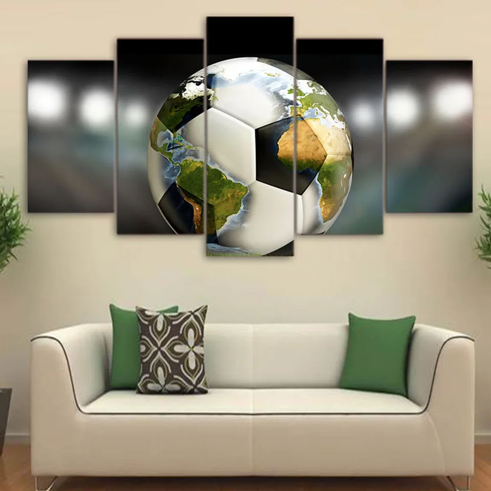 Canvas Painting Wall Art HD Prints Soccer 5 Pieces Home Decor Basketball Sport Modular Pictures For Living Room Artwork Poster
Canvas Painting Wall Art HD Prints Soccer 5 Pieces Home Decor Basketball Sport Modular Pictures For Living Room Artwork Poster