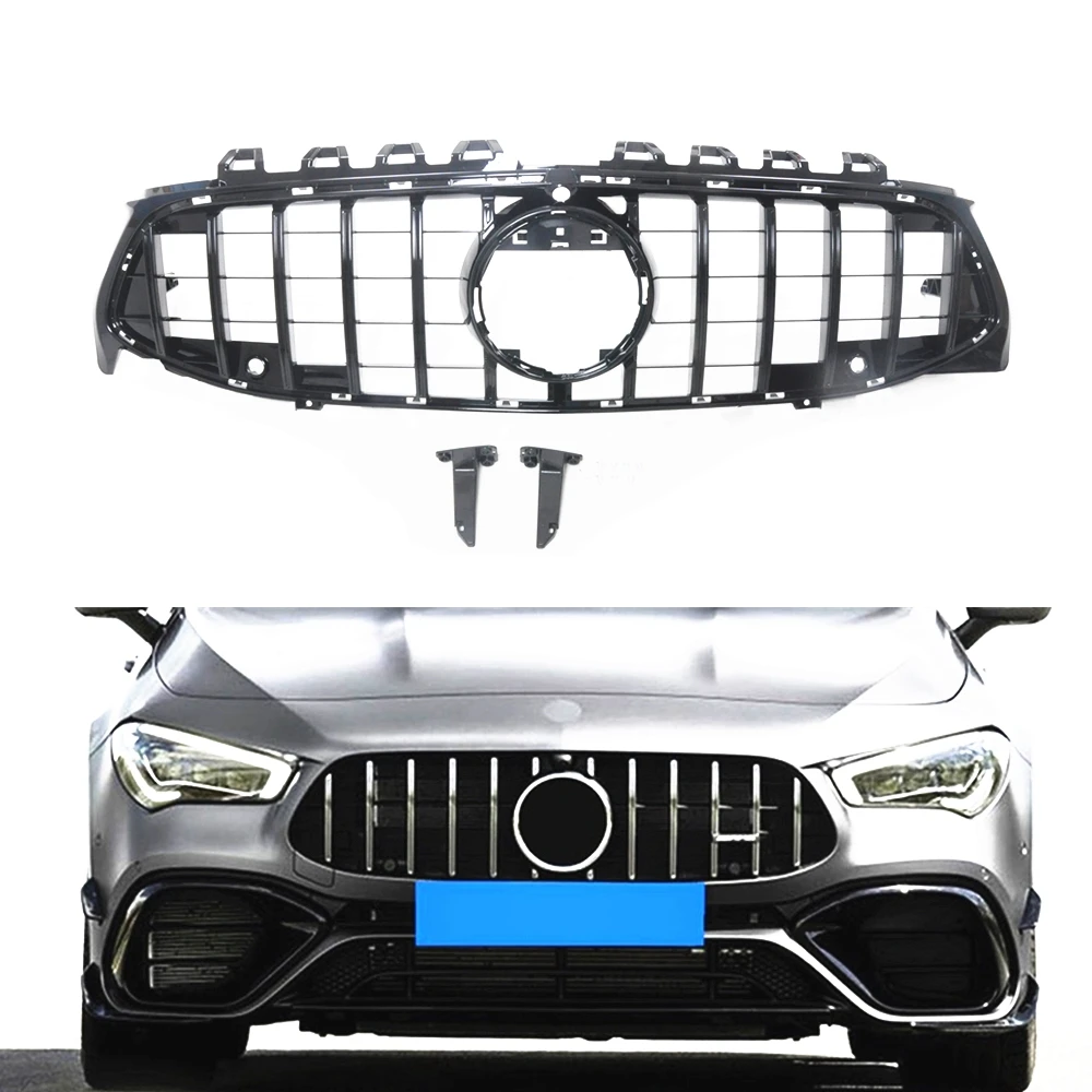 Передняя решетка-гриль для Mercedes Benz CLA W118 2019-2020 GT, хромированная черная рамка для верхнего бампера автомобиля, задняя решетка для замены
Передняя решетка-гриль для Mercedes Benz CLA W118 2019-2020 GT, хромированная черная рамка для верхнего бампера автомобиля, задняя решетка для замены