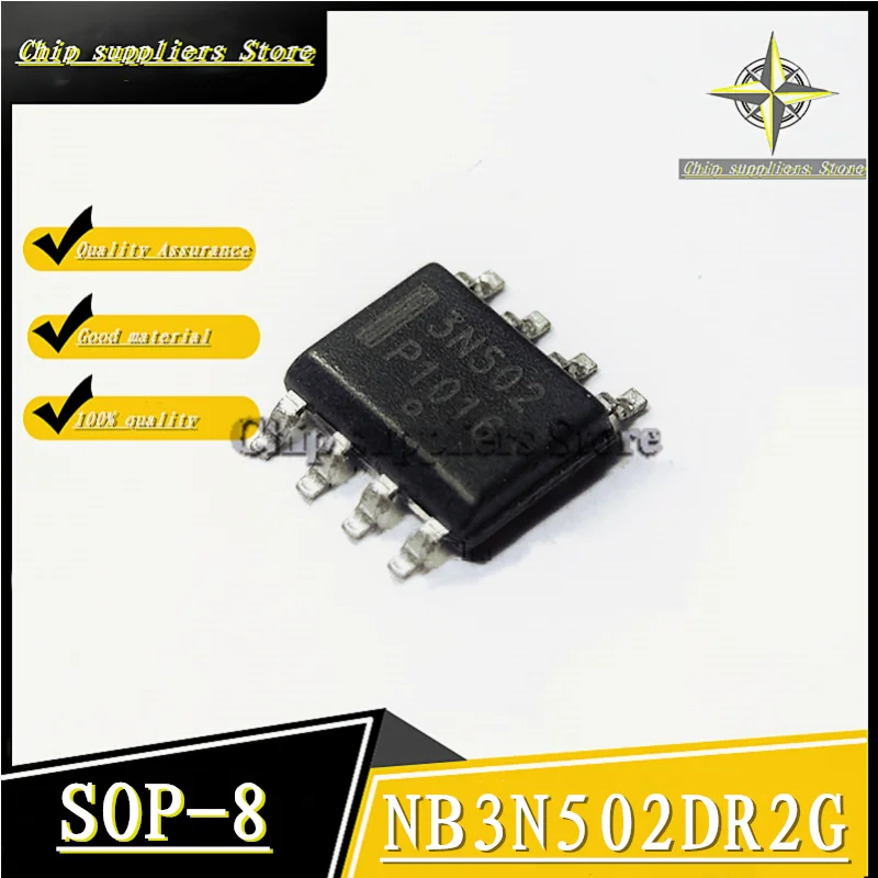 5 шт.-10 шт. // NB3N502DR2G SOP8 3N50 2 ЧАСЫ PLL множитель Nwe тонкие материалы 100% качество |