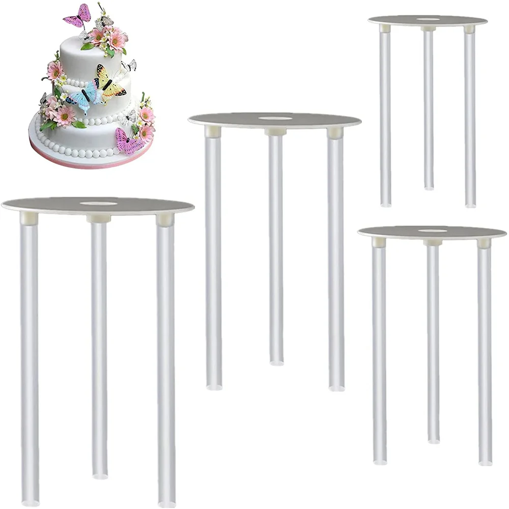 9/12/16/20cm Multi-Layer Cake Stand Acrylic Cake Tier Supports Frame Cake Construction Stacking DIY Baking Decoration Tools
9/12/16/20cm Multi-Layer Cake Stand Acrylic Cake Tier Supports Frame Cake Construction Stacking DIY Baking Decoration Tools
