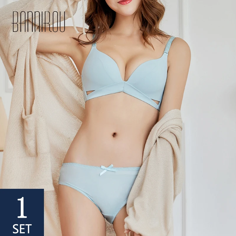 BANNIROU Young Girls Lingerie Underwear For Woman Bra Brief Sets Bralette Woman Active Bra Solid Push Up Wire Free Bras 2021 New
BANNIROU Young Girls Lingerie Underwear For Woman Bra Brief Sets Bralette Woman Active Bra Solid Push Up Wire Free Bras 2021 New