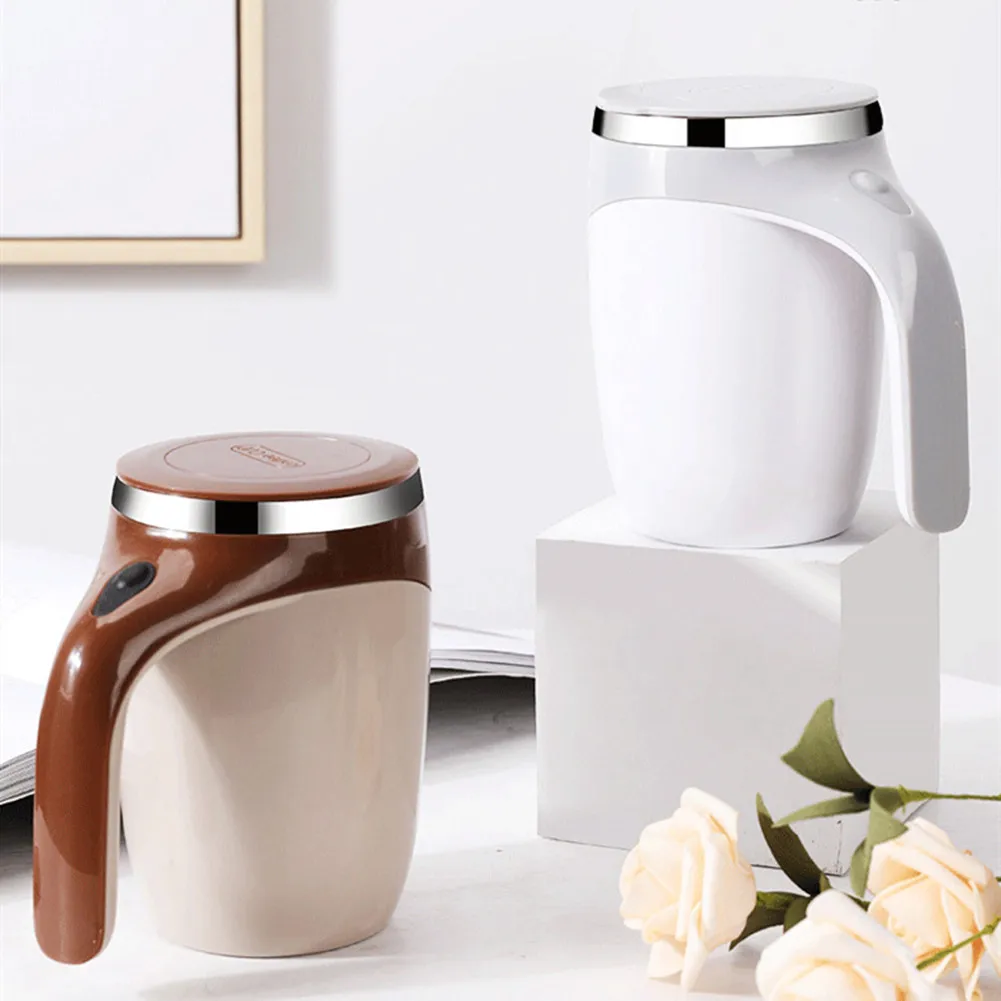 380ML Automatic Self Stirring Mugs 304 Stainless Steel Coffee Milk Mixing Cup Electric Lazy Double Insulated Smart Cup
380ML Automatic Self Stirring Mugs 304 Stainless Steel Coffee Milk Mixing Cup Electric Lazy Double Insulated Smart Cup