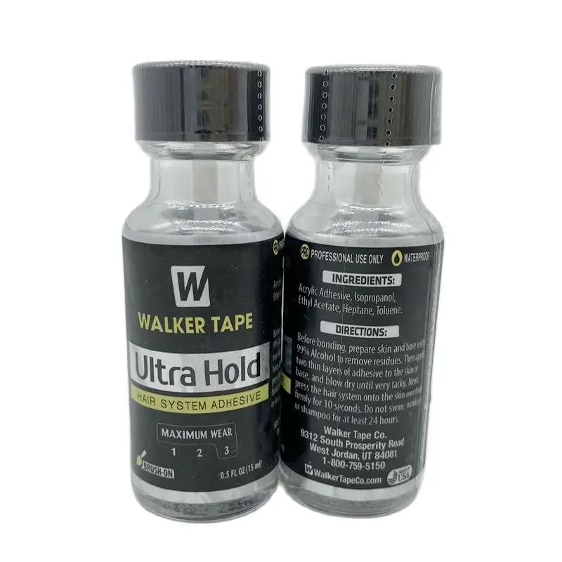 0.5 Oz Walker Ultra Hold lace wig adhesive glue with 1 bottle remover for | Шиньоны и парики