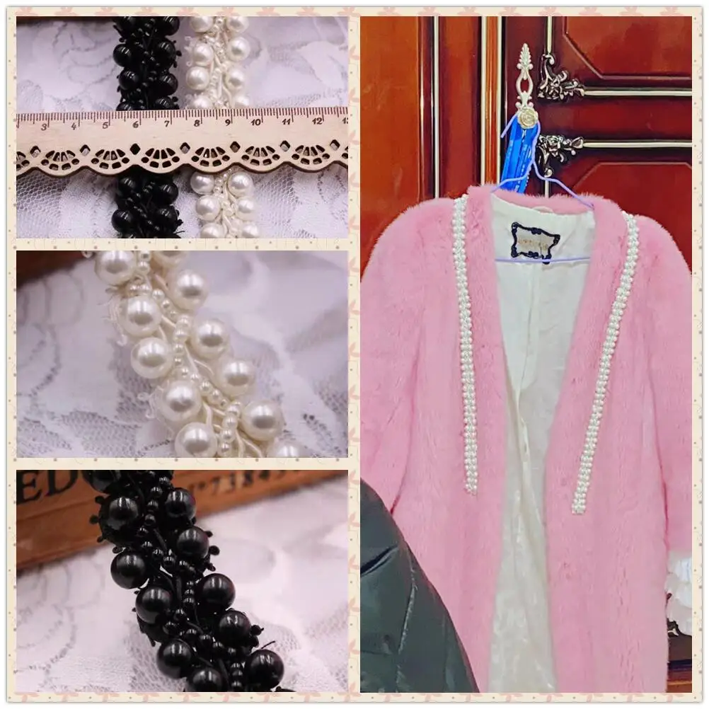 50cm DIY Various Colors Pearl Lace Cloth Garment Collar Skirt Cuff Garment Handmade Accessories Need To Be Sewn or Glue
50cm DIY Various Colors Pearl Lace Cloth Garment Collar Skirt Cuff Garment Handmade Accessories Need To Be Sewn or Glue