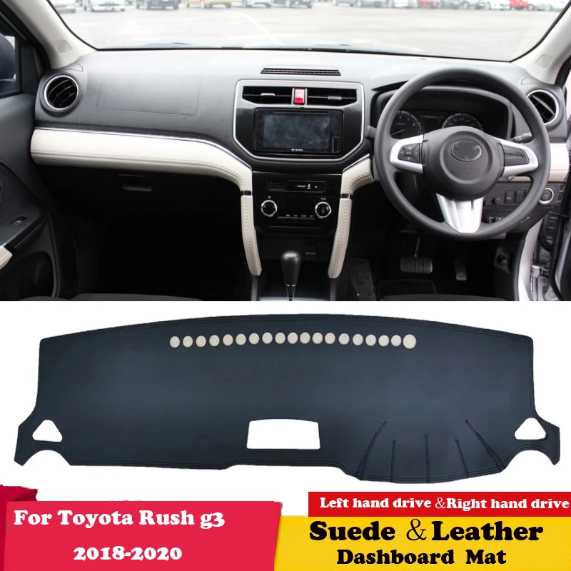 For Toyota Rush g3 2018 2019 2020 Leather Dashmat Dashboard Cover Pad Dash Mat Carpet Car-Styling Accessories Suede
For Toyota Rush g3 2018 2019 2020 Leather Dashmat Dashboard Cover Pad Dash Mat Carpet Car-Styling Accessories Suede