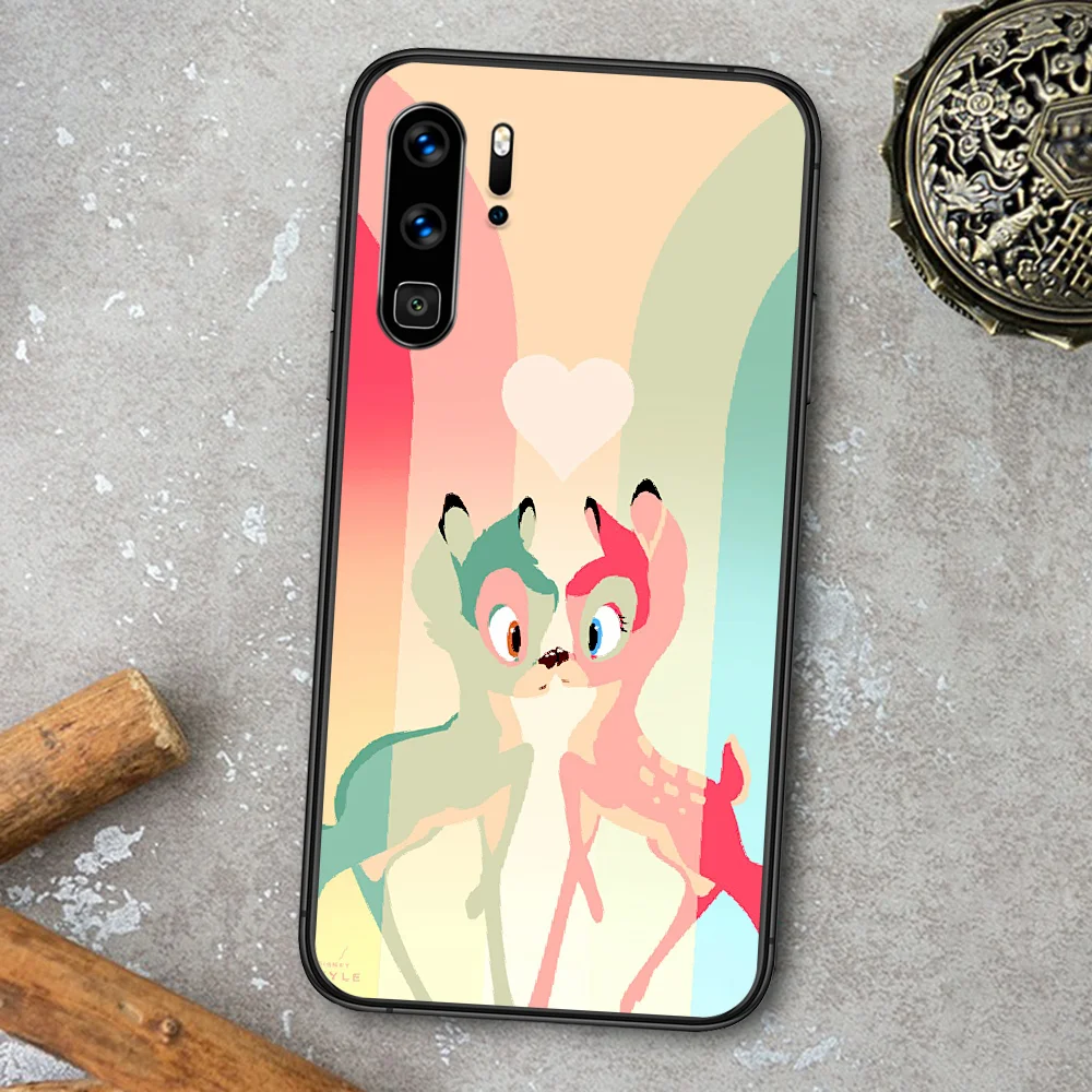 Lovely Bambis Phone Case For Huawei P Mate Smart 10 20 30 40 Lite Z 2019 Pro black Hoesjes Luxury Waterproof Tpu Back Painting
Lovely Bambis Phone Case For Huawei P Mate Smart 10 20 30 40 Lite Z 2019 Pro black Hoesjes Luxury Waterproof Tpu Back Painting