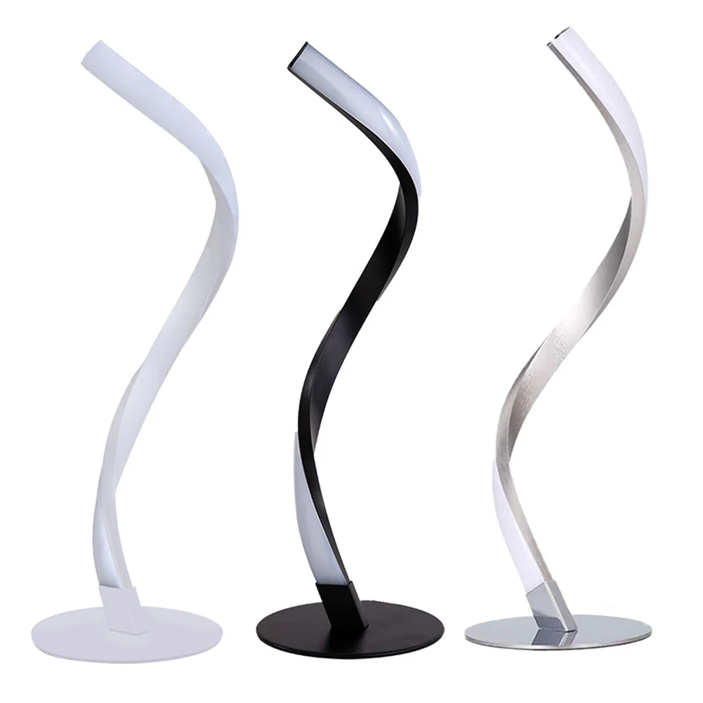Household Plug-in Table Light Modern LED Spiral Light Bedroom Eye Protection Reading Lamp Living Room Bedside Table Lamp
Household Plug-in Table Light Modern LED Spiral Light Bedroom Eye Protection Reading Lamp Living Room Bedside Table Lamp