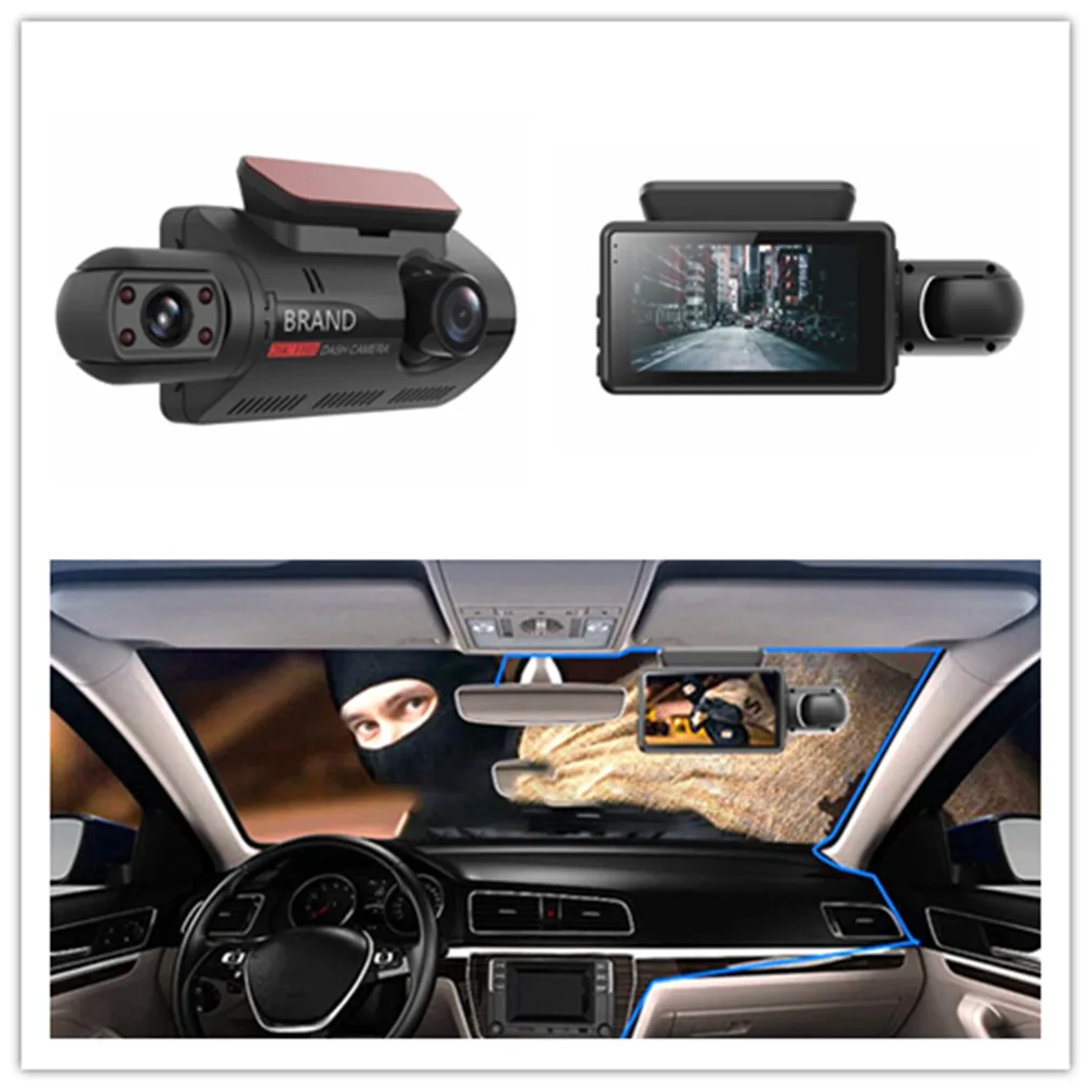 3-inch Car DVR Camera Dash Cam Dual Record Hidden Video Recorder Dash Camera 1080P Night Vision Parking Monitoring DashCam
3-inch Car DVR Camera Dash Cam Dual Record Hidden Video Recorder Dash Camera 1080P Night Vision Parking Monitoring DashCam