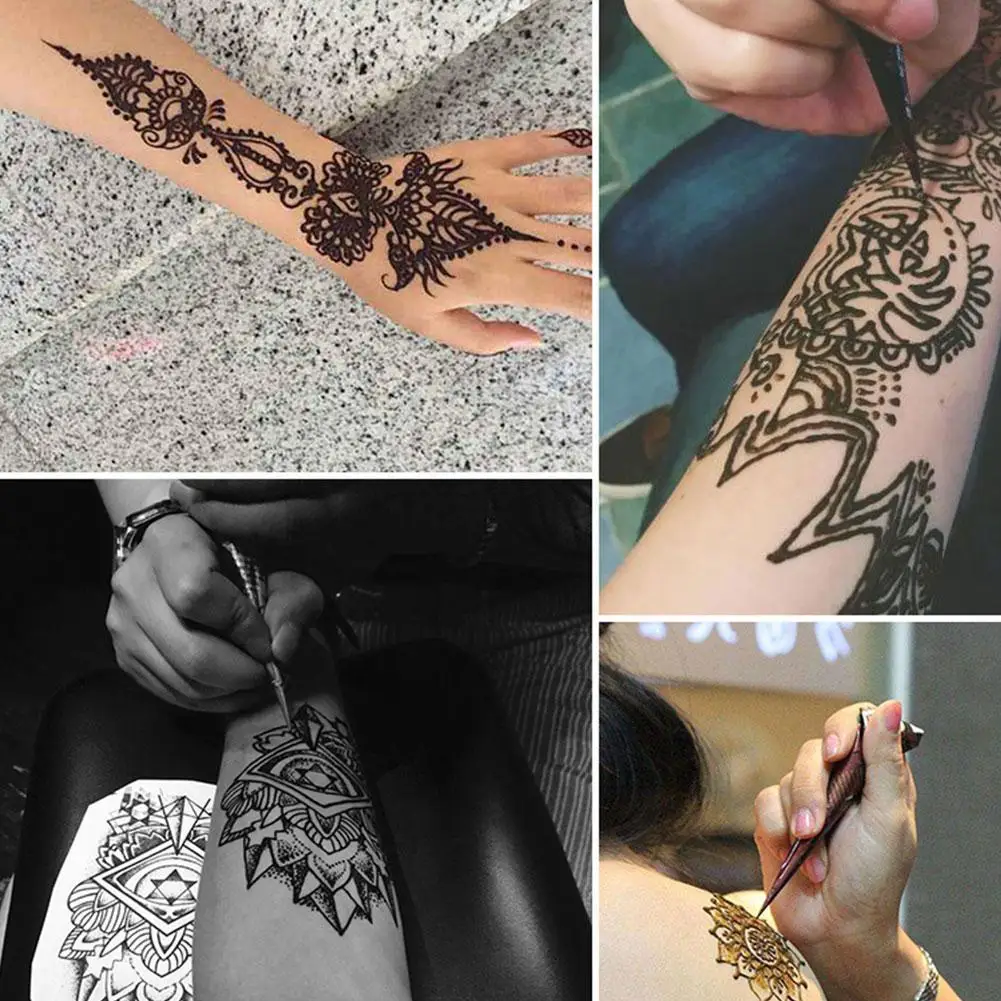 25g Red Black Henna Indian Tattoo Paste Waterproof Body Body Cream Paint Art Henna Cream Cone Tattoo Ndian Art C9E3 
25g Red Black Henna Indian Tattoo Paste Waterproof Body Body Cream Paint Art Henna Cream Cone Tattoo Ndian Art C9E3