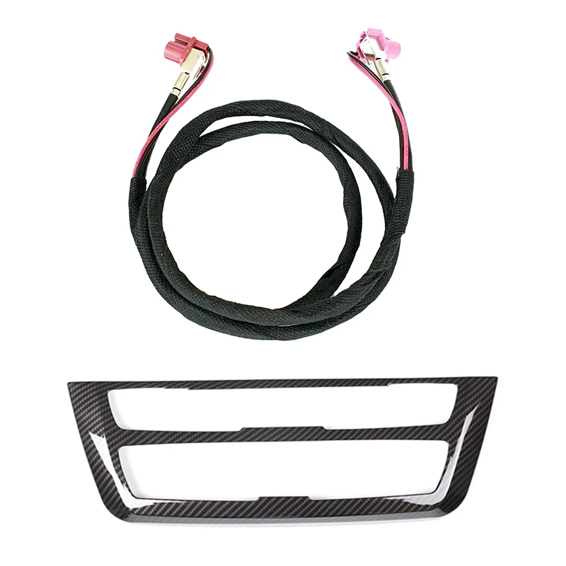 2 Pcs Car Accessories: 1 Pcs Plastic Center Decoration Frame Trim & 1 Pcs 61129261850 CID Video Cable LVDS Line
2 Pcs Car Accessories: 1 Pcs Plastic Center Decoration Frame Trim & 1 Pcs 61129261850 CID Video Cable LVDS Line