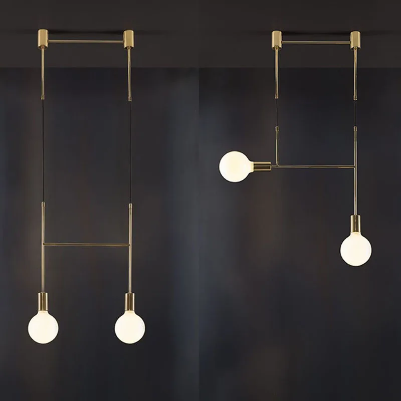 Nordic Creative Pendant Lights Simple Modern Art Living Room Bedroom Bedside Line Iron Restaurant Line Lamps Fixtures
Nordic Creative Pendant Lights Simple Modern Art Living Room Bedroom Bedside Line Iron Restaurant Line Lamps Fixtures
