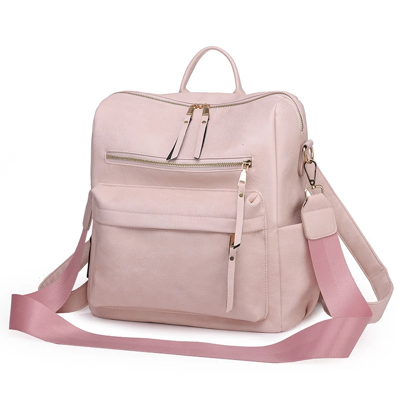 Luxury 2021 New Backpack Female High Quality PU Book School Bags For Teenage Girls Travel Large Capacity Bags Women's Mochila
Luxury 2021 New Backpack Female High Quality PU Book School Bags For Teenage Girls Travel Large Capacity Bags Women's Mochila