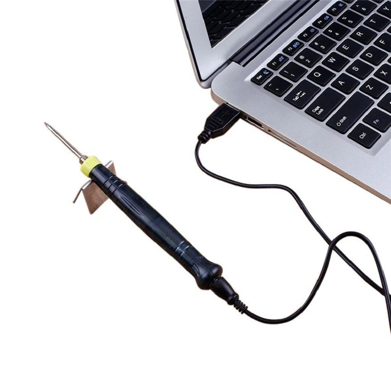 Новинка 5V 8W питаемые через USB порт Электрический паяльник для подключения к