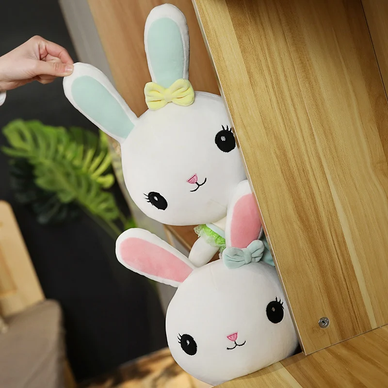 Huggable New Cute Wear Clothes Couple Rabbit Plush Toy Cartoon Animal Bunny Stuffed Dolls Kids Baby Appease Girl Birthday Gift
Huggable New Cute Wear Clothes Couple Rabbit Plush Toy Cartoon Animal Bunny Stuffed Dolls Kids Baby Appease Girl Birthday Gift