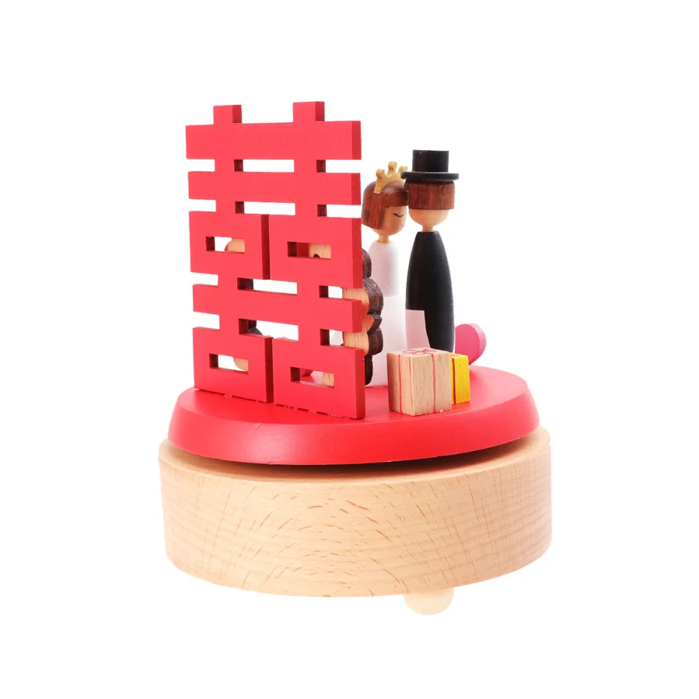 Round Wedding Clockwork Box Fashion Wood Carved Wind Box Desktop Decoration Gift for Birthday Wedding Supplies
Round Wedding Clockwork Box Fashion Wood Carved Wind Box Desktop Decoration Gift for Birthday Wedding Supplies