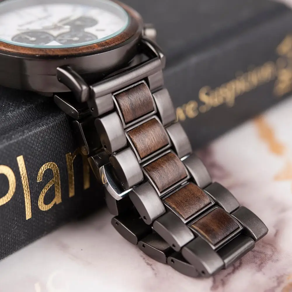 BOBO BIRD Marble Wooden Watch Men Stopwatch Wristwatch Male saat erkek show Date Create Clock Gift In Wood Box saat erkek
BOBO BIRD Marble Wooden Watch Men Stopwatch Wristwatch Male saat erkek show Date Create Clock Gift In Wood Box saat erkek