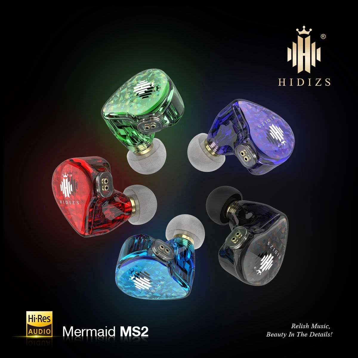 Hidizs MS2 Knowles BA macromolecule Динамический драйвер IEM с 0,78 мм двойным штырьком Серебряный OFC медный гибридный кабель и импортная смола
Hidizs MS2 Knowles BA macromolecule Динамический драйвер IEM с 0,78 мм двойным штырьком Серебряный OFC медный гибридный кабель и импортная смола