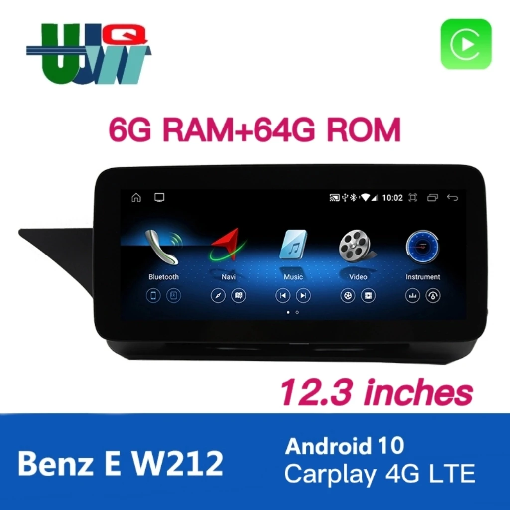UJQW Android 10,0 автомобильный радиоприемник, стереоприемник для Mercedes Benz E Class W212 E260 E300 2013 2014 2015 LHD/RHD Carplay GPS Navi BT
UJQW Android 10,0 автомобильный радиоприемник, стереоприемник для Mercedes Benz E Class W212 E260 E300 2013 2014 2015 LHD/RHD Carplay GPS Navi BT
