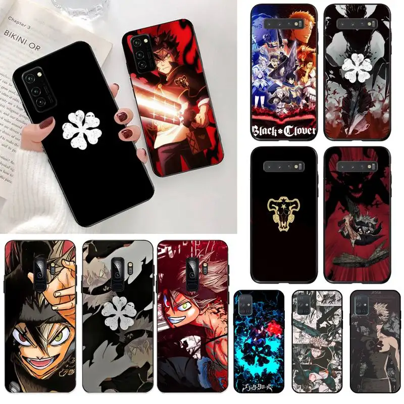YJZFDYRM Hot Black Clover Anime black Phone Case Hull for Samsung S20 plus Ultra S6 S7 edge S8 S9 plus S10 5G lite 2020
YJZFDYRM Hot Black Clover Anime black Phone Case Hull for Samsung S20 plus Ultra S6 S7 edge S8 S9 plus S10 5G lite 2020