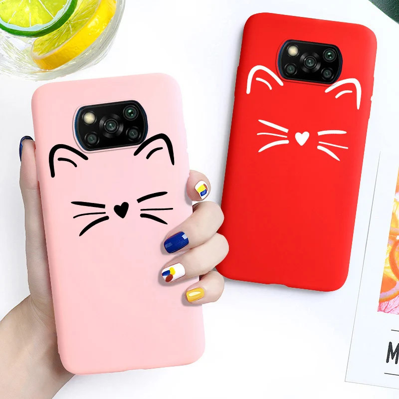 Cat Case For Xiaomi Redmi Note 7 8 9 Pro 8T Cases Soft Silicone Cover for Xiaomi Poco X3 NFC Cover Poco F2 Pro X2 Bumper note9 S
Cat Case For Xiaomi Redmi Note 7 8 9 Pro 8T Cases Soft Silicone Cover for Xiaomi Poco X3 NFC Cover Poco F2 Pro X2 Bumper note9 S