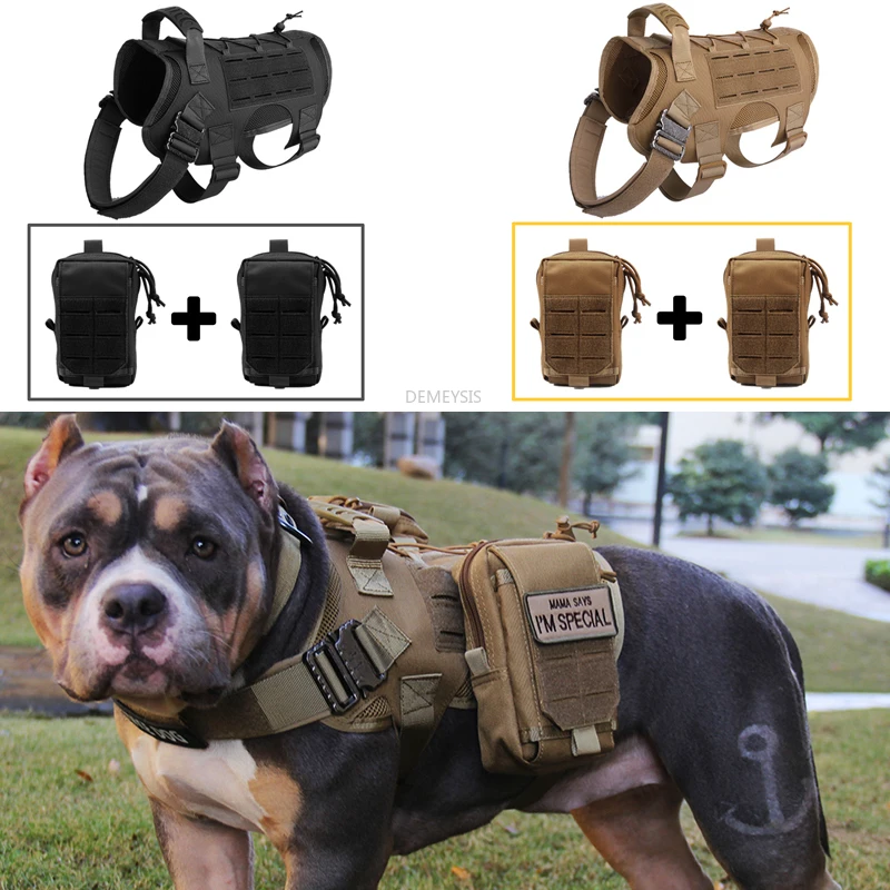 Tactical Dog Vest Quick Release Hunting Walking Army Service Dog Harness Military Dog Training Pet Dog Vest Clothing
Tactical Dog Vest Quick Release Hunting Walking Army Service Dog Harness Military Dog Training Pet Dog Vest Clothing