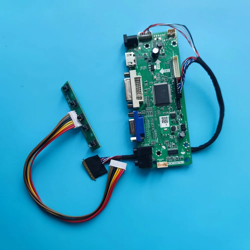M.NT68676 HDMI-совместимая плата драйвера контроллера DVI LED LCD LVDS ДЛЯ LTN173KT01/LTN173KT02/LTN173KT03 1600*900 панель 17,3"
M.NT68676 HDMI-совместимая плата драйвера контроллера DVI LED LCD LVDS ДЛЯ LTN173KT01/LTN173KT02/LTN173KT03 1600*900 панель 17,3"