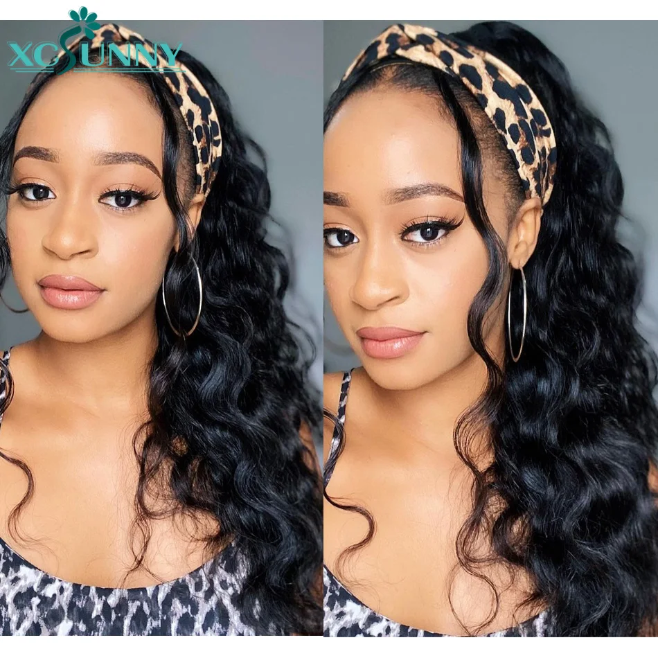 Парик из натуральных бразильских волнистых волос без повреждений, 180% полностью машинное изготовление, парик с головной повязкой для чернок...
Парик из натуральных бразильских волнистых волос без повреждений, 180% полностью машинное изготовление, парик с головной повязкой для чернок...