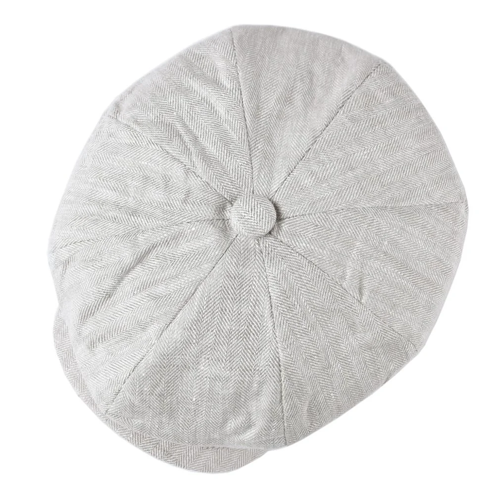 Herringbone Linen Newsboy Cap Men Summer Women Bakerboy Caps Breathable Flat Hat Apple Beret Hats
Herringbone Linen Newsboy Cap Men Summer Women Bakerboy Caps Breathable Flat Hat Apple Beret Hats