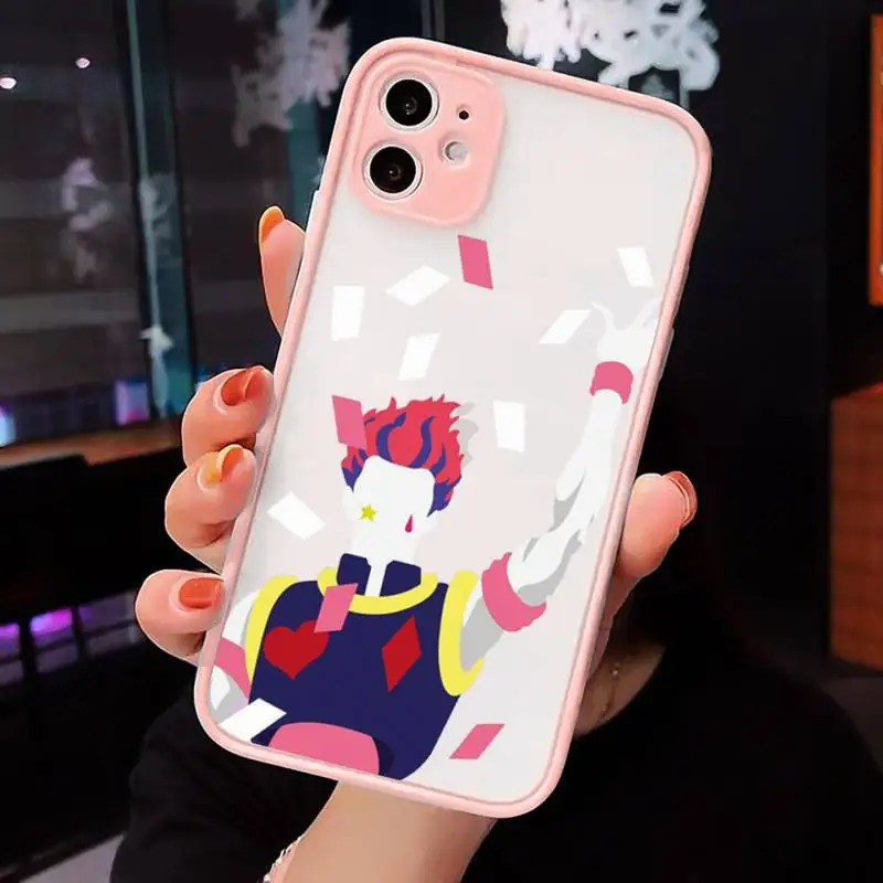 Hisoka Anime Hunter X hunter Phone Case matte transparent For iphone 7 8 11 12 plus mini x xs xr pro max cover
Hisoka Anime Hunter X hunter Phone Case matte transparent For iphone 7 8 11 12 plus mini x xs xr pro max cover