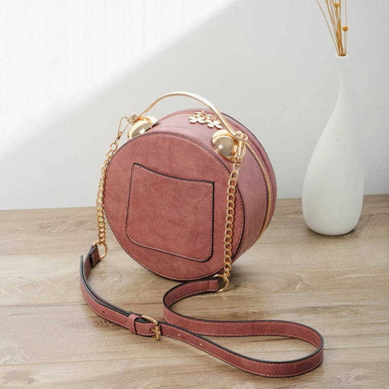 Fashion PU Leather Purse Women Lady Shoulder Bag Vintage Clock Round Handbag Messenger Crossbody
Fashion PU Leather Purse Women Lady Shoulder Bag Vintage Clock Round Handbag Messenger Crossbody