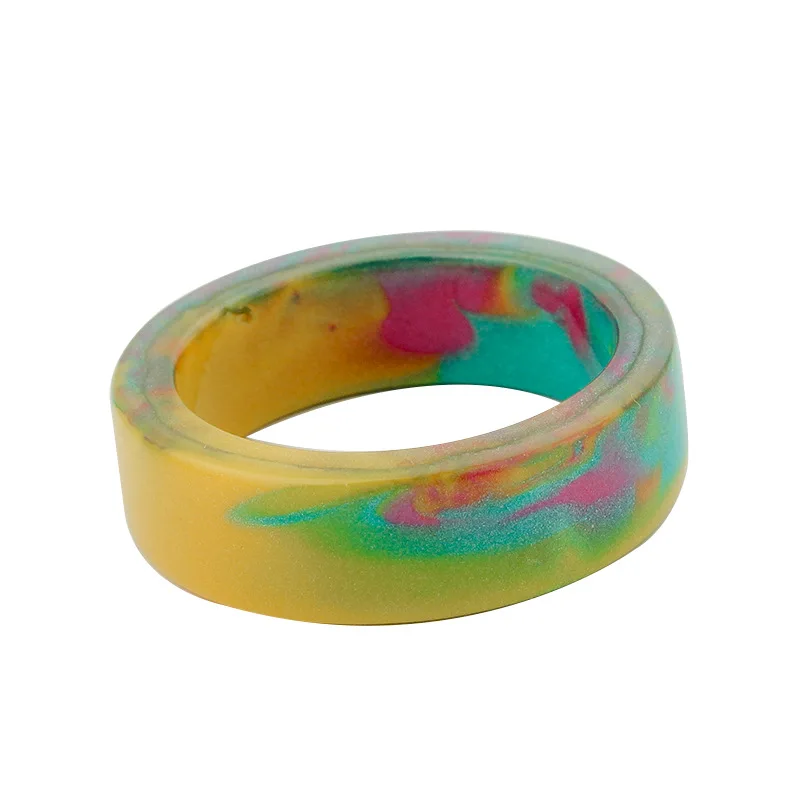 Vintage Unique Rainbow Glitter Sequins Acrylic Resin Finger Rings For Women Multicolor Shiny Starry Galaxy universe Ring Jewelry
Vintage Unique Rainbow Glitter Sequins Acrylic Resin Finger Rings For Women Multicolor Shiny Starry Galaxy universe Ring Jewelry