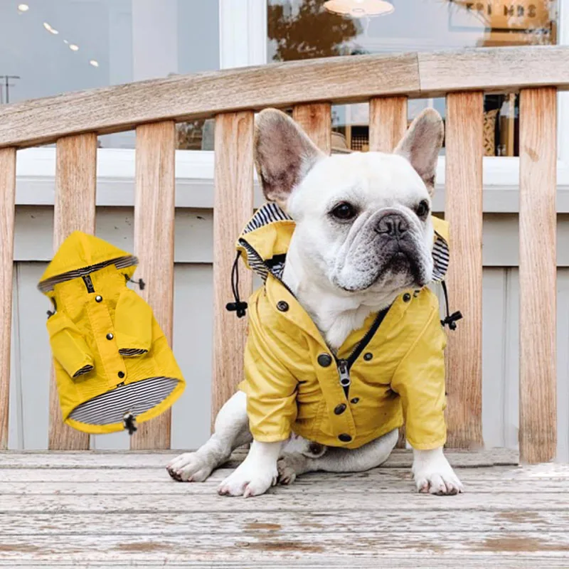 For SUPREPET Pet Dog Raincoat with Pockets PU French Bulldog Clothes for Small Dogs Waterproof Puppy Coat Dog Jacket Dog
For SUPREPET Pet Dog Raincoat with Pockets PU French Bulldog Clothes for Small Dogs Waterproof Puppy Coat Dog Jacket Dog