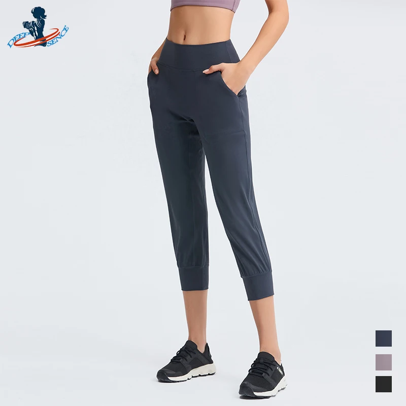 DEEPSENCE 2021 19Women's Yoga Leggings With Pockets Female Gym Fitness Workout Clothes Slim Joggers Trousers Cropped Pant
DEEPSENCE 2021 19Women's Yoga Leggings With Pockets Female Gym Fitness Workout Clothes Slim Joggers Trousers Cropped Pant