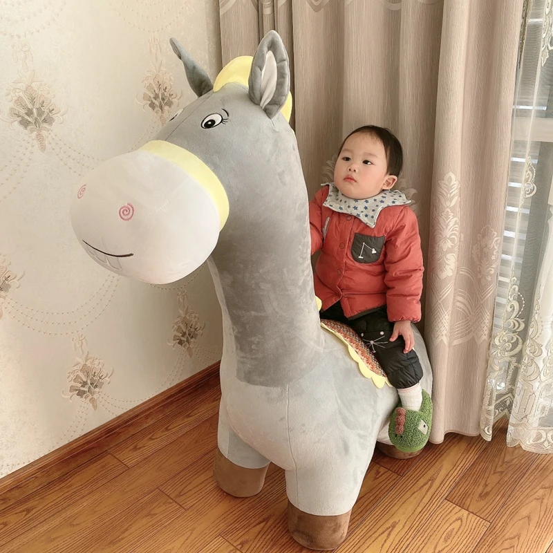 Cute Animal Dinosaur Sofa Stool Doll Big Cartoon Seat Donkey Horse Plush Toy Creative Children's Gift Decoration 
Cute Animal Dinosaur Sofa Stool Doll Big Cartoon Seat Donkey Horse Plush Toy Creative Children's Gift Decoration
