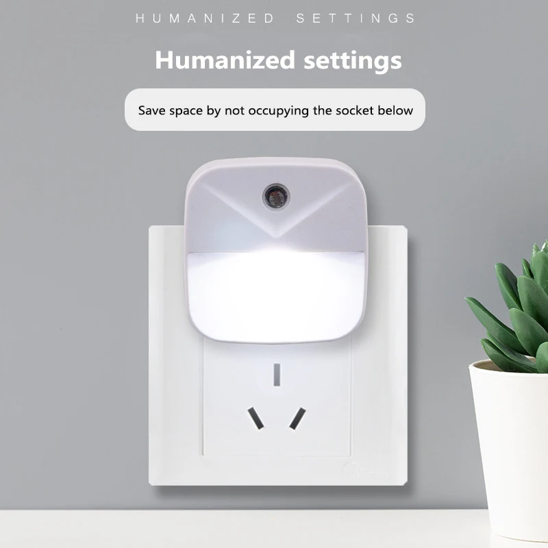 Intelligent Sensor Bedside Lamp LED PIR Energy-saving Light Control Kids LED Night Light Aisle Toilet Staircase Cabinet Lighting
Intelligent Sensor Bedside Lamp LED PIR Energy-saving Light Control Kids LED Night Light Aisle Toilet Staircase Cabinet Lighting