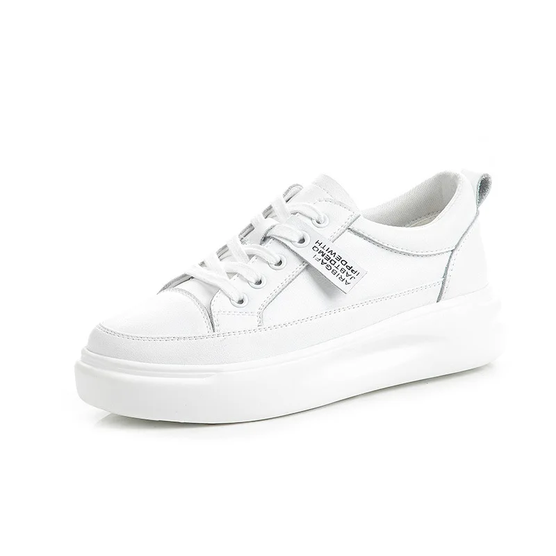 Woman Shoes Spring New Fashion Genuine Leather Female White Shoes Flats Platform Women's Sneakers High Quality Sneakers Women
Woman Shoes Spring New Fashion Genuine Leather Female White Shoes Flats Platform Women's Sneakers High Quality Sneakers Women