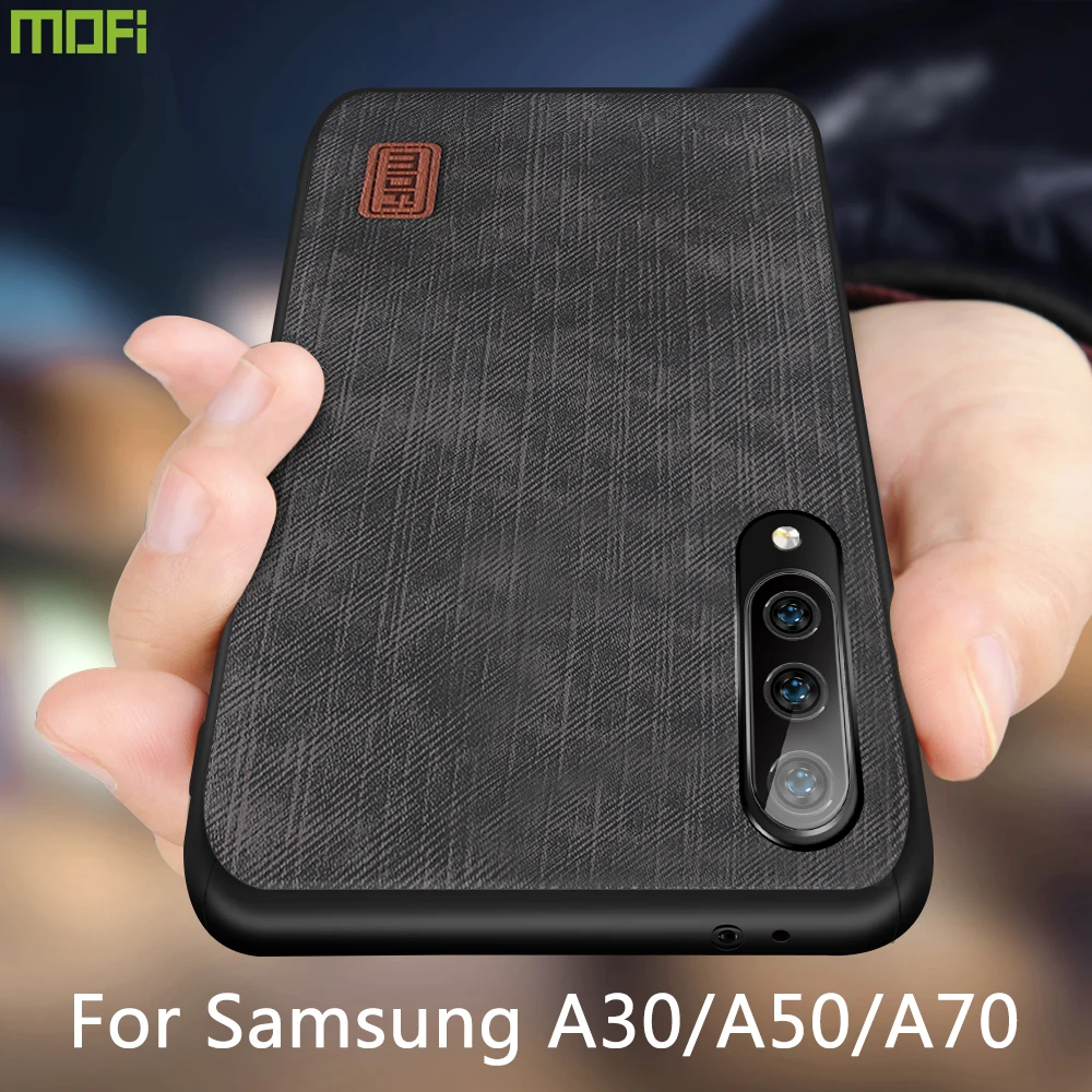 Чехол Mofi для Samsung Galaxy a70 чехол galaxy A50 A30 Силиконовый противоударный из