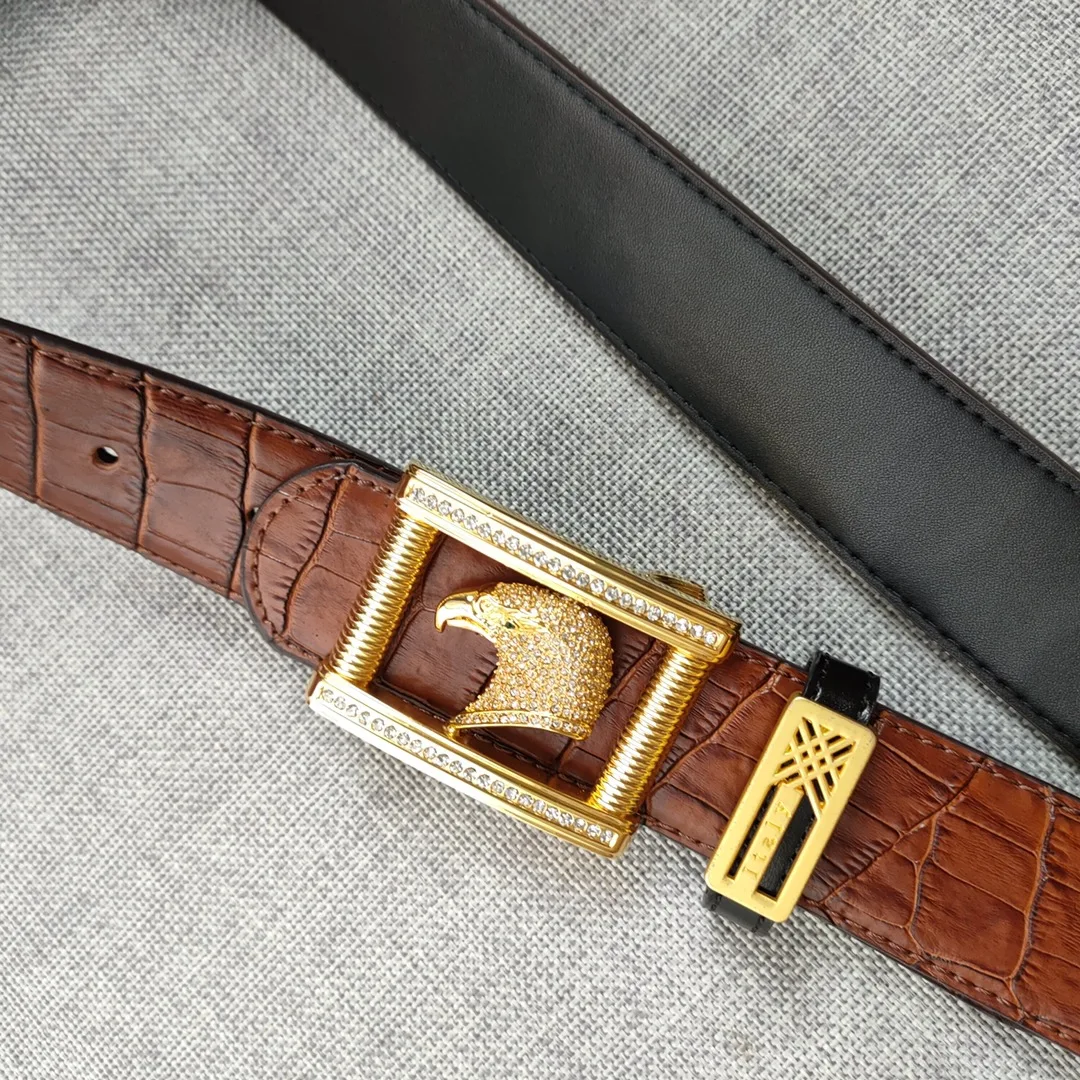 2021 Top leather alligator leather belt men's leather belt top leather trendy business fashion business belts for men
2021 Top leather alligator leather belt men's leather belt top leather trendy business fashion business belts for men