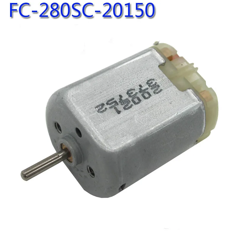 Johnson Electric FC280SC-20150 DC Micro Motor 12V Door Lock Flat Carbon Brush Car Central Control Motor for Toyota Honda Lexus
Johnson Electric FC280SC-20150 DC Micro Motor 12V Door Lock Flat Carbon Brush Car Central Control Motor for Toyota Honda Lexus