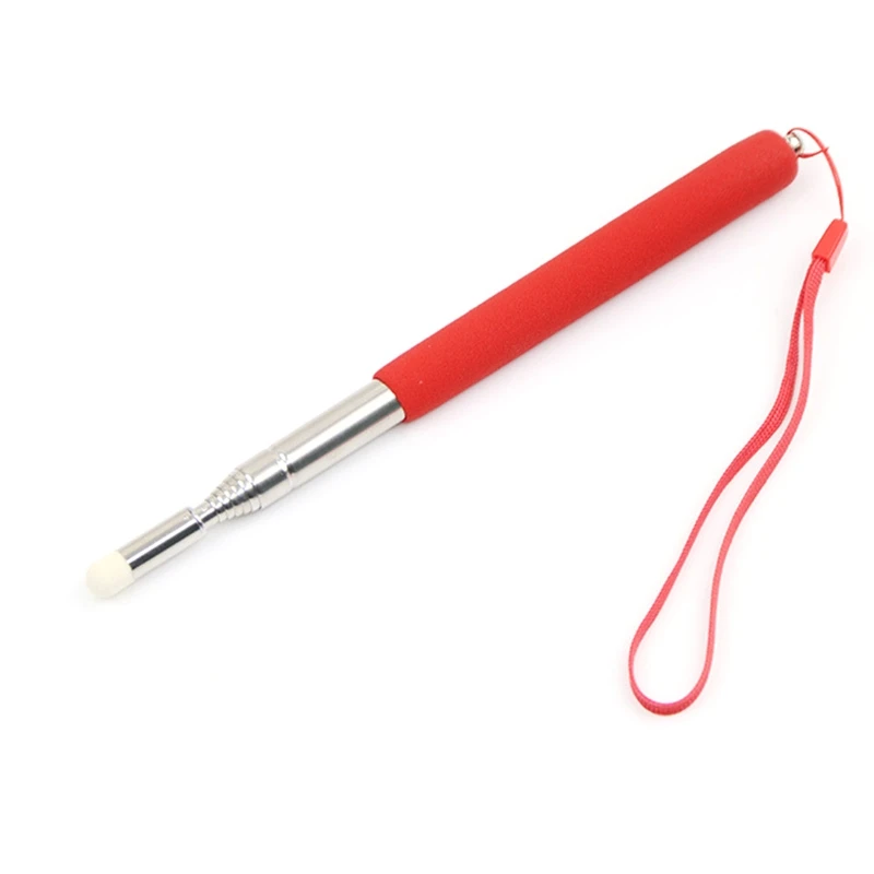 77JC Retractable Pointing Stick Whiteboard Pointer with Lanyard Felt Nib Extends to 39" for Classroom Business Presentations |