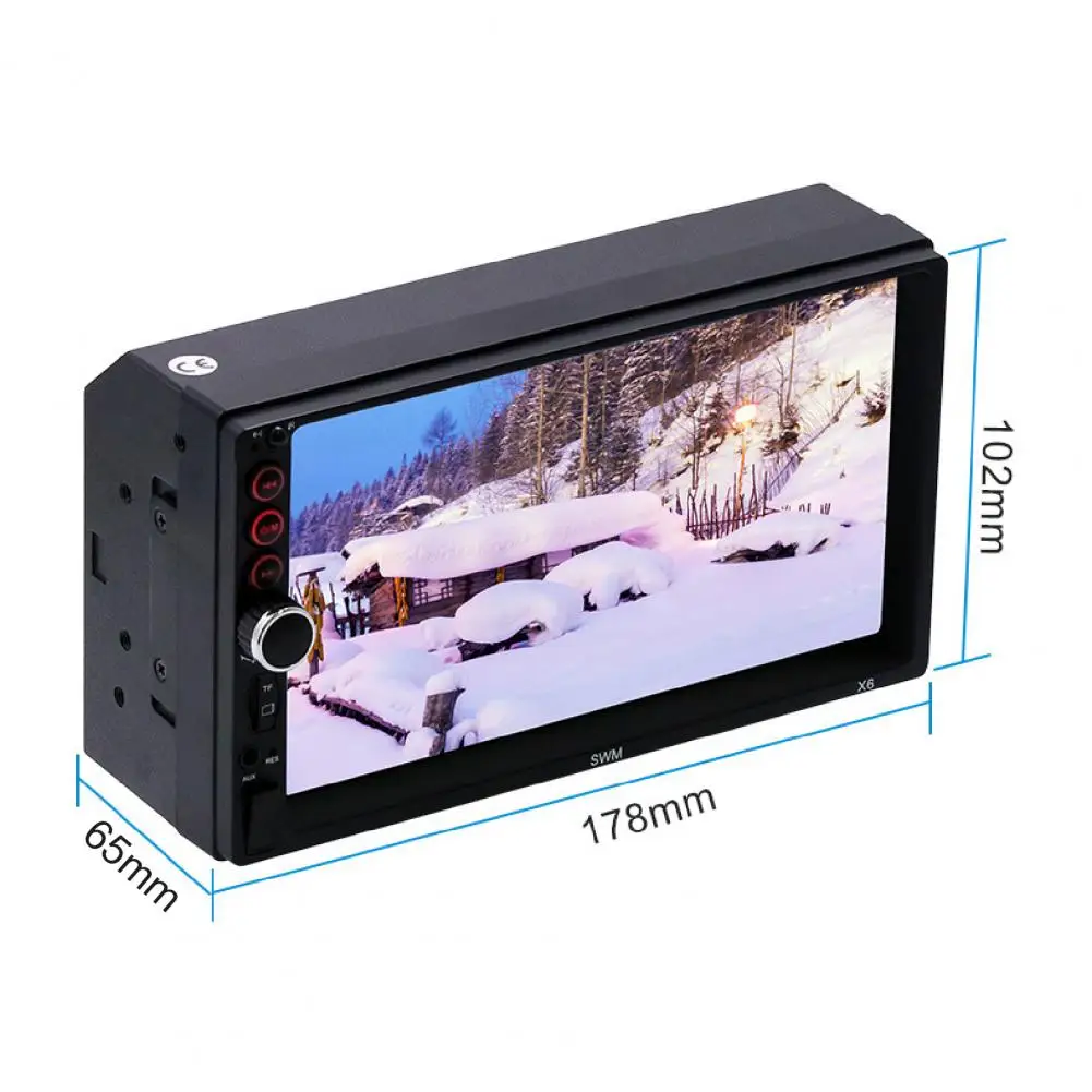 Professional X6 7inch HD Large Screen Car MP5 Player Bluetooth Hands-free FM Radio Modified Display for Vehicles Car Accessories
Professional X6 7inch HD Large Screen Car MP5 Player Bluetooth Hands-free FM Radio Modified Display for Vehicles Car Accessories