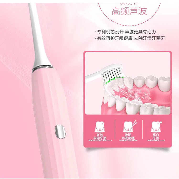 New electric toothbrush adult fast-charged magnetic levitation ultrasonic vibration electric toothbrush
New electric toothbrush adult fast-charged magnetic levitation ultrasonic vibration electric toothbrush