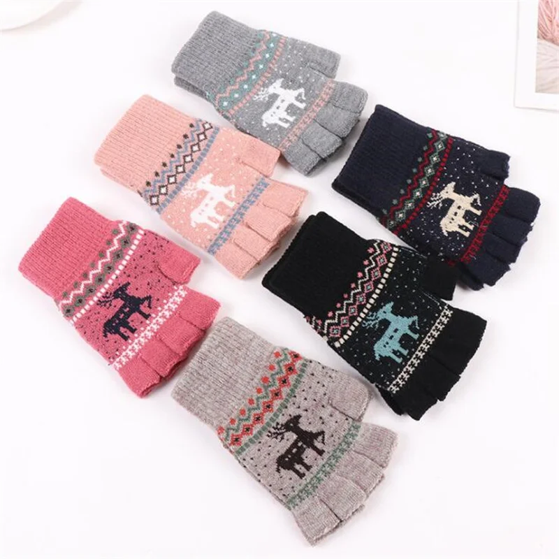 1 Pair Women's Knitting Fingerless Gloves Female Half Toe Warmer Sleeve Weave Gloves Winter Outdoor Fashion Accessories 16cm
1 Pair Women's Knitting Fingerless Gloves Female Half Toe Warmer Sleeve Weave Gloves Winter Outdoor Fashion Accessories 16cm