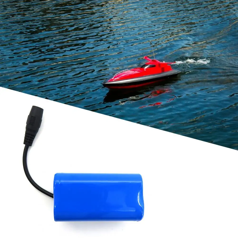 

Rechargeable 7.4V 5200mAh Lipo Battery for Flytec 2011-5 1.5kg Loading Generation Fishing Bait Remote Control Boat Parts