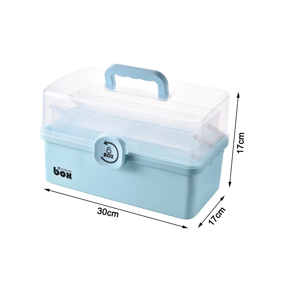 3 Layers Folding Lockable Portable Large Capacity Medicine Box First Aid Kit Multifunctional Medicine Storage Bin Container
3 Layers Folding Lockable Portable Large Capacity Medicine Box First Aid Kit Multifunctional Medicine Storage Bin Container